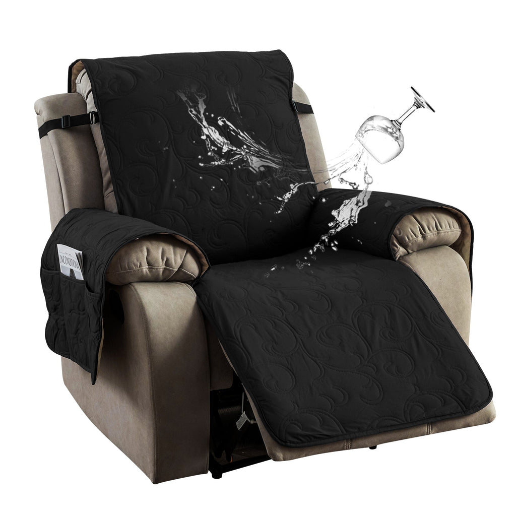 100% Waterproof Recliner Slipcover Flower For Loveseat