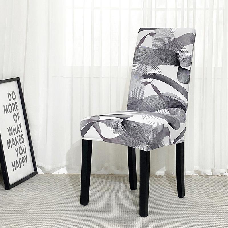 Printed Pattern Dining Chair Seat Covers