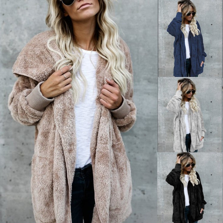 ❄️Buy 2 Get Free Shipping-Women's Plush Warm Cotton Coat