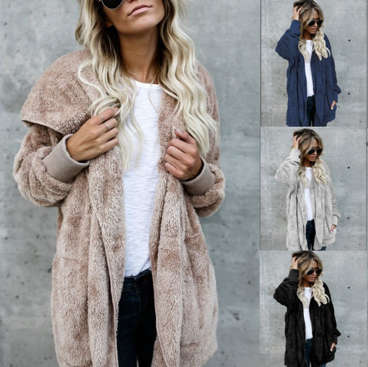 ❄️Winter Sale-Buy 2 Get Free Shipping-Women's Plush Warm Cotton Coat