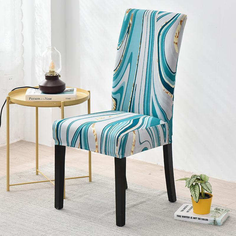 Printed Pattern Dining Chair Seat Covers