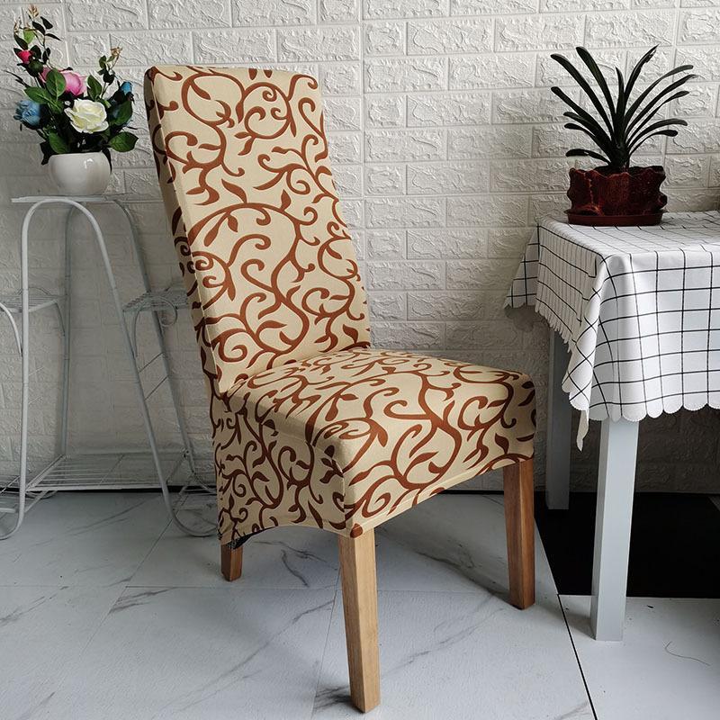 XL Size Pattern Long Back Chair Covers