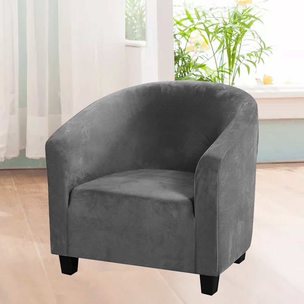 Velvet Tub Chair Slipcover