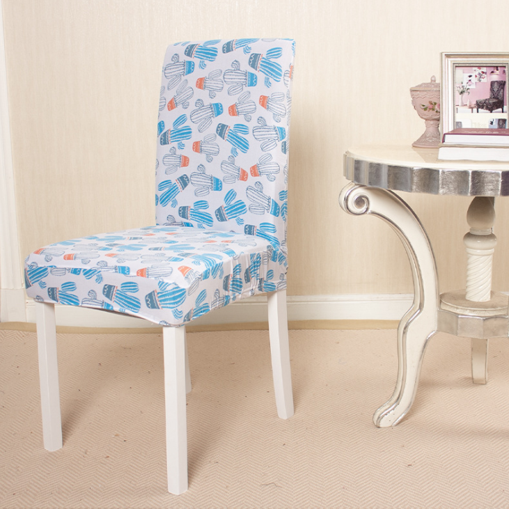 Printed Pattern Dining Chair Seat Covers