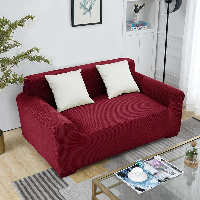 Solid Color Super Stretch Sofa Cover