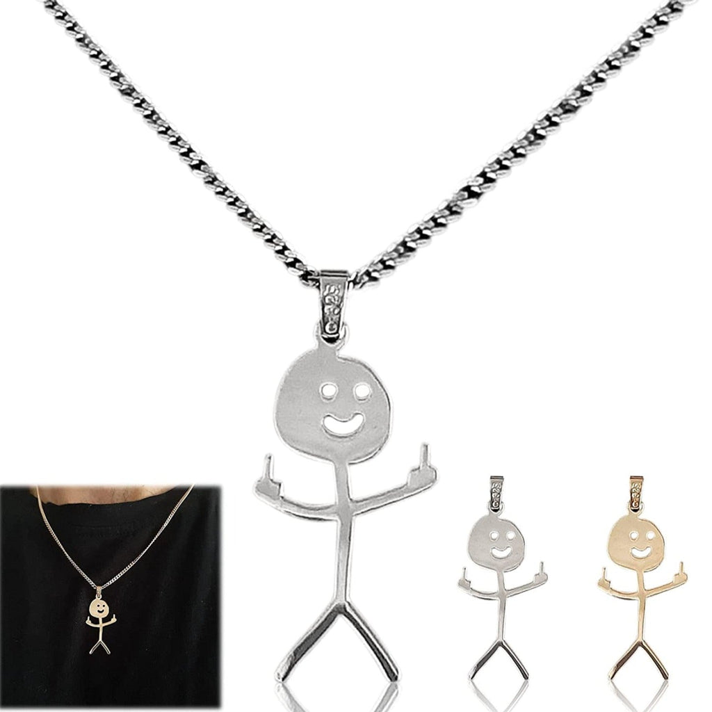 😎Cool Neccesary - Funny Doodle Necklace