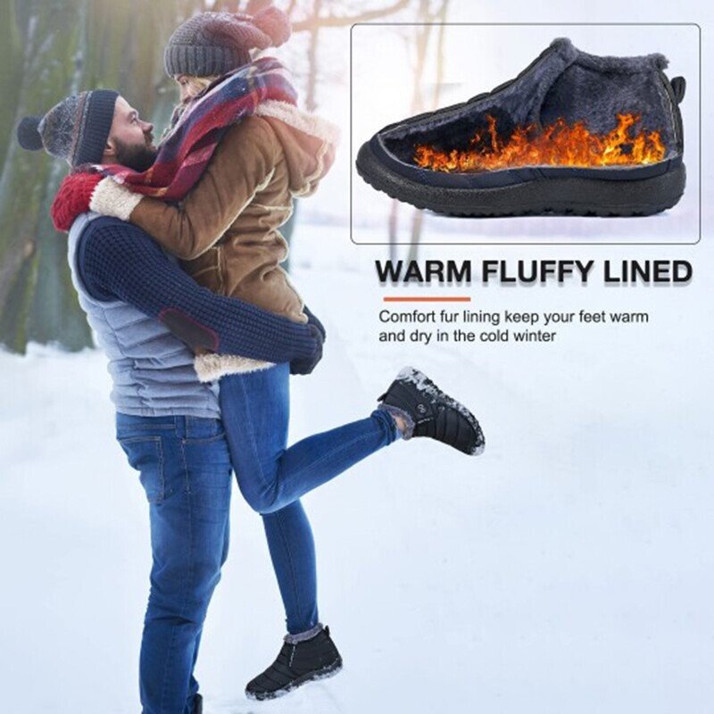 ❄️Winter Hot Sale-Waterproof & Anti-Slip Snow Boots
