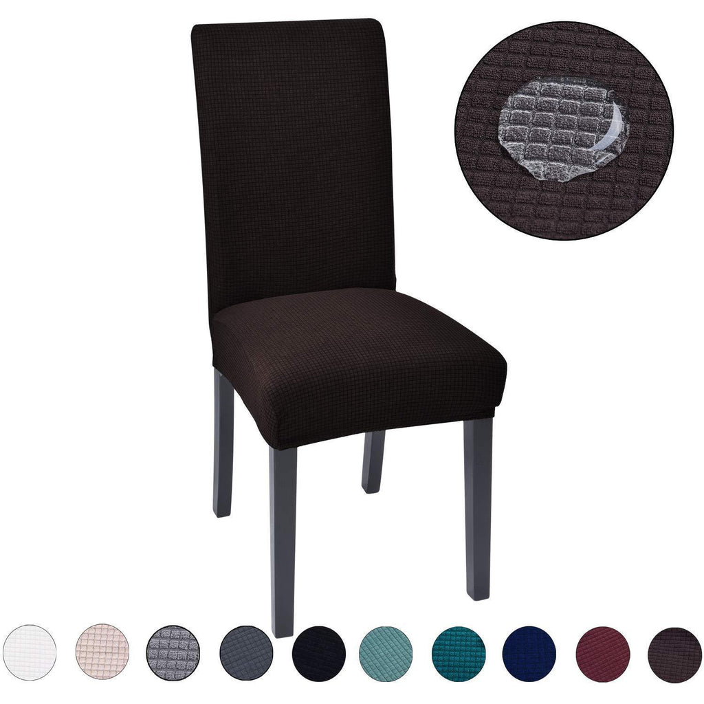 Solid Color Waterproof Stretchable Chair Covers