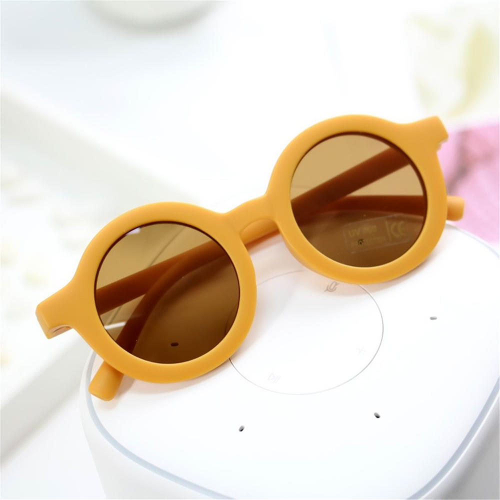 Matte Round Kids Sunglasses