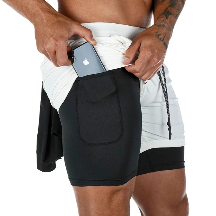 🎉Summer Offer Buy 3 GET FREE Shipping-Mens 3 in 1 Workout Shorts