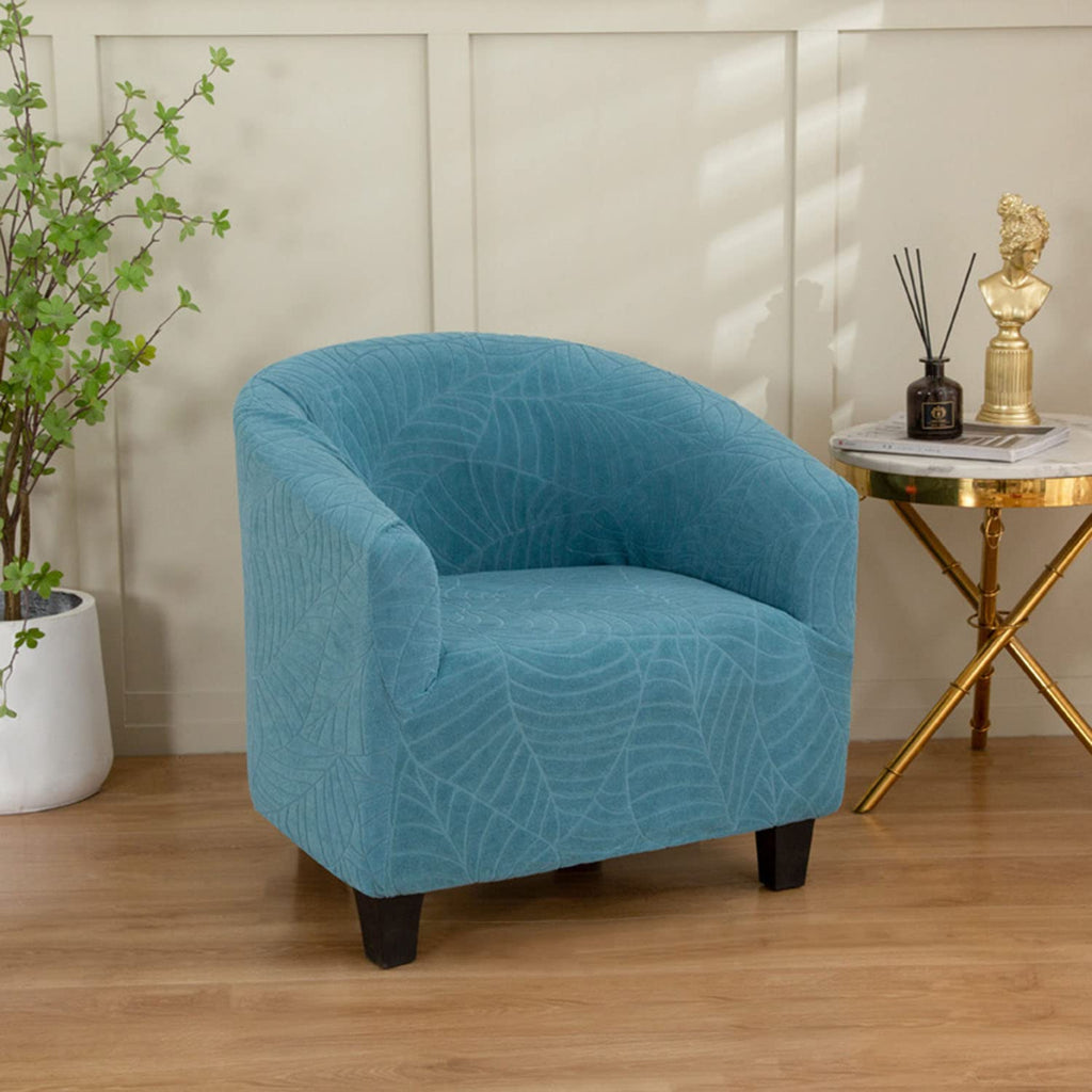 Thick Jacquard Leaf Pattern Furniture Protection Slipcovers