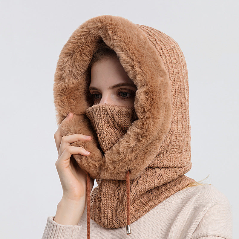 Windproof Knitted Hat for Winter