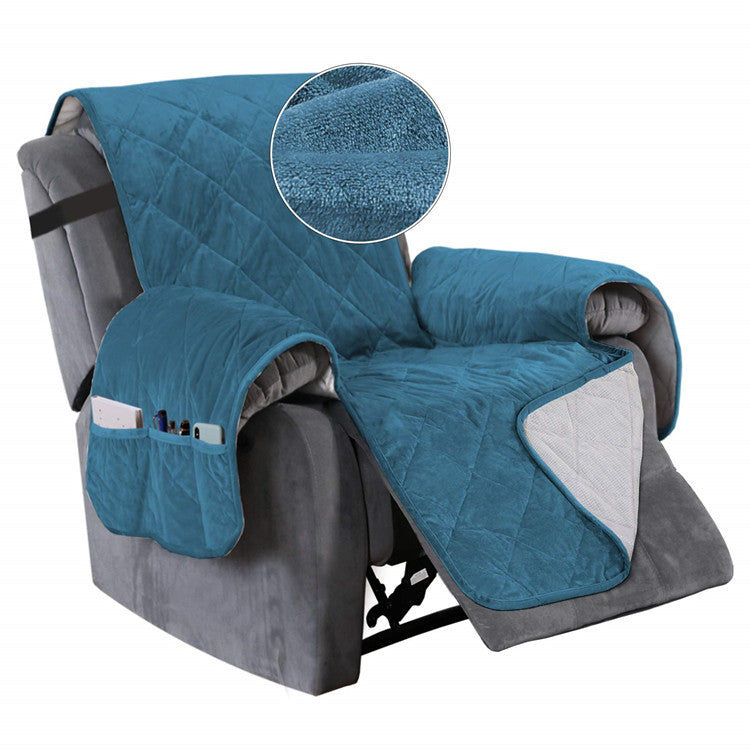 🌷Summer Flash Sale-Velvet Non Slip Recliner Chair Covers