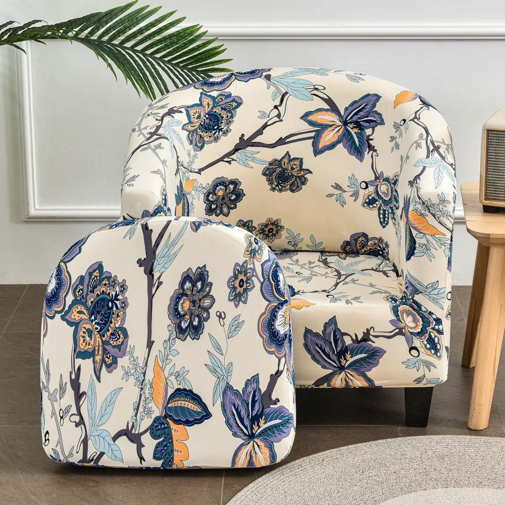 2pcs Club Chair Slipcover