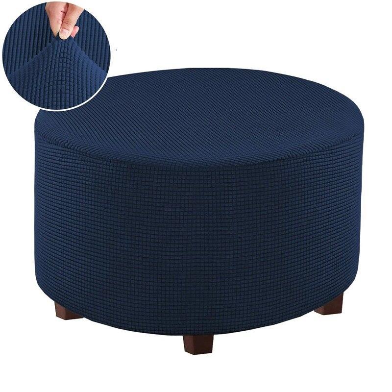 Round Ottoman Cover