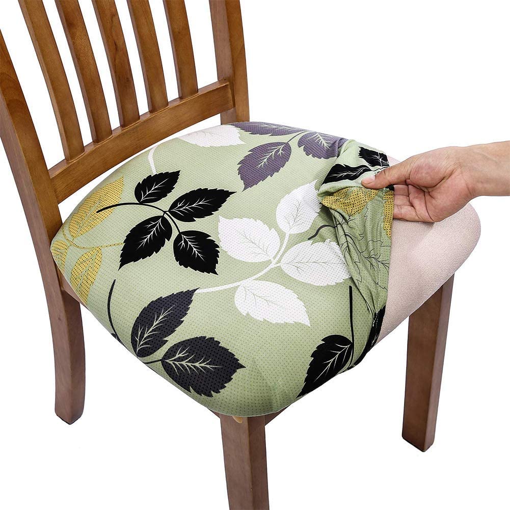 Pattern Stretchable Dining Chair Seat Cover