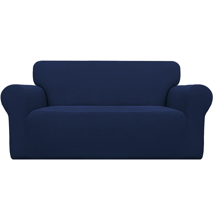 Solid Color Stretch Loveseat Couch Slipcover