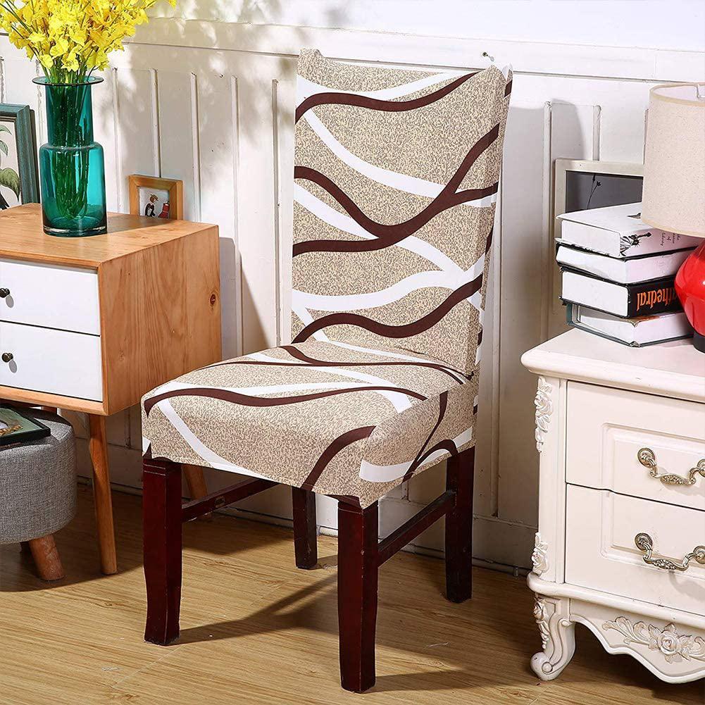 Printed Pattern Dining Chair Seat Covers