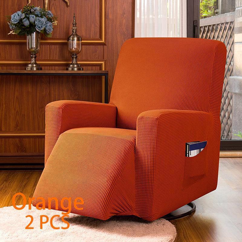 Dark Color Stretchable Recliner Slipcover