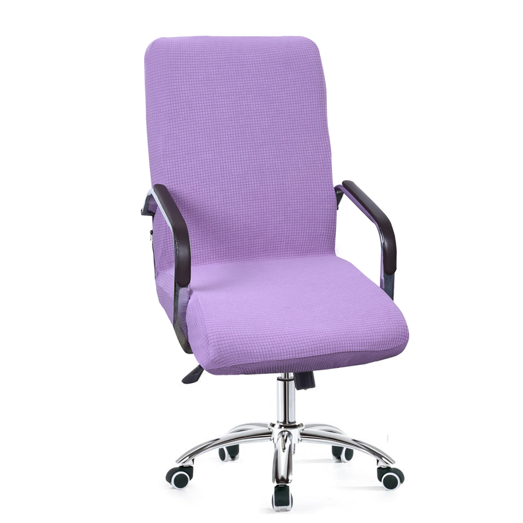 Solid Color Waterproof Office Chair Cover